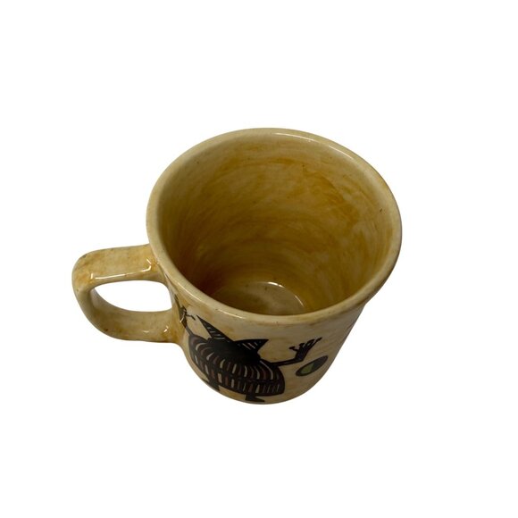 Bread and Badger Space Cat Astronaut Mug, Navy Blue Coffee Cup - Picture 6 of 7